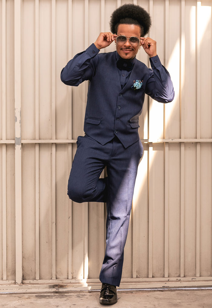 Terno Slim Azul Marinho